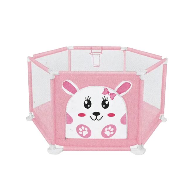 Hug Happy Child Safety Fence with 50 Balls - Pink