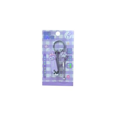 Kids Nail Clipper with Ear Picker - Purple Rabbit