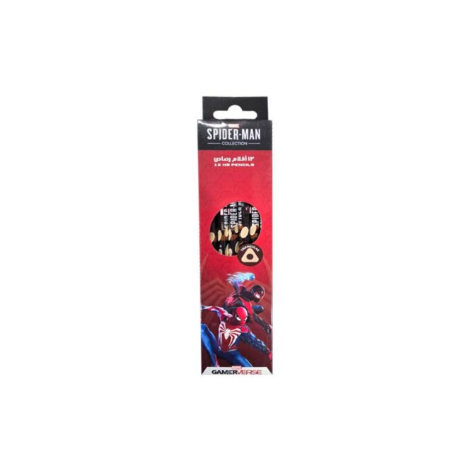 Rainbow Max HB Pencils Set | 12 Pencils Spiderman