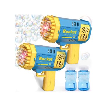 Mini Style Space Bubble Gun - 2 Pcs