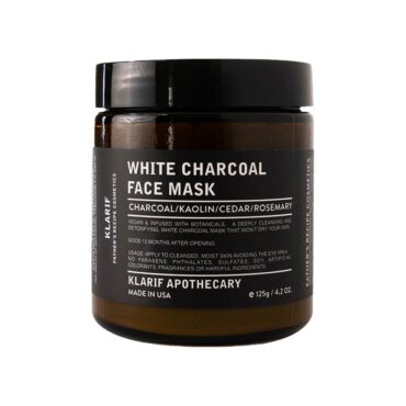 Klarif White Charcoal Face Mask - 125g