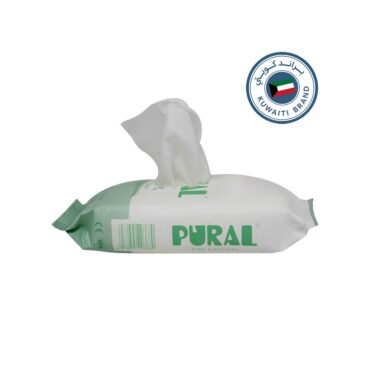 Pural Wipes 99.9% Water - 20 Wipes