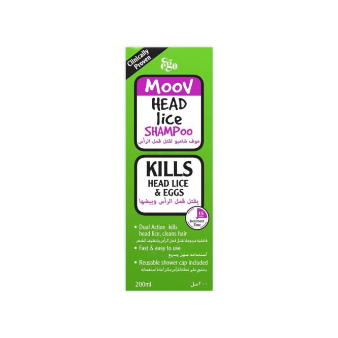 Ego Moov Head Lice Shampoo 200ml