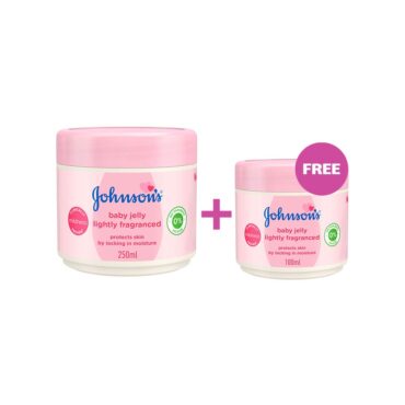 Johnson’s Baby Jelly, Lightly Fragranced 250g + 100g FREE