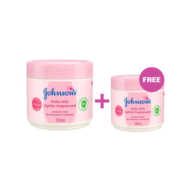 Johnson’s Baby Jelly, Lightly Fragranced 250g + 100g FREE