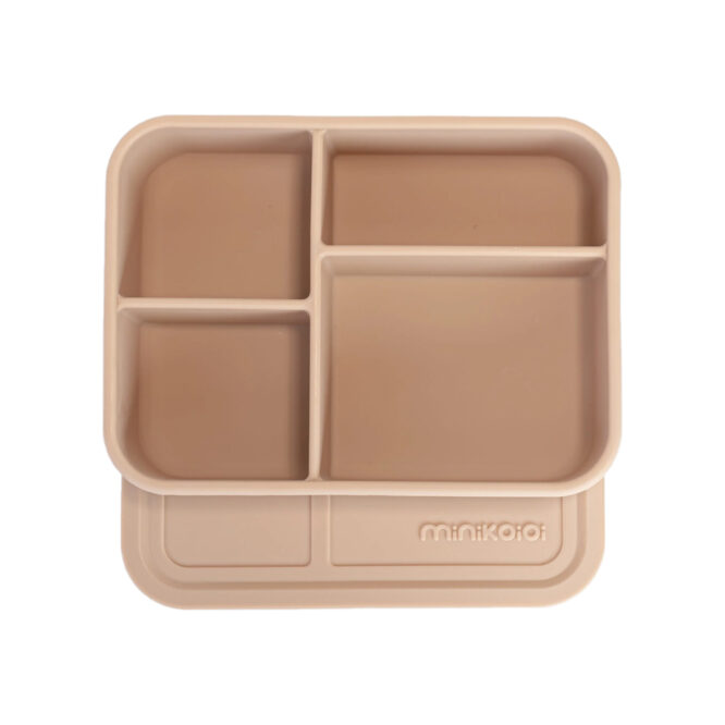 Minikoioi Bento Lunch Box - Bubble Beige