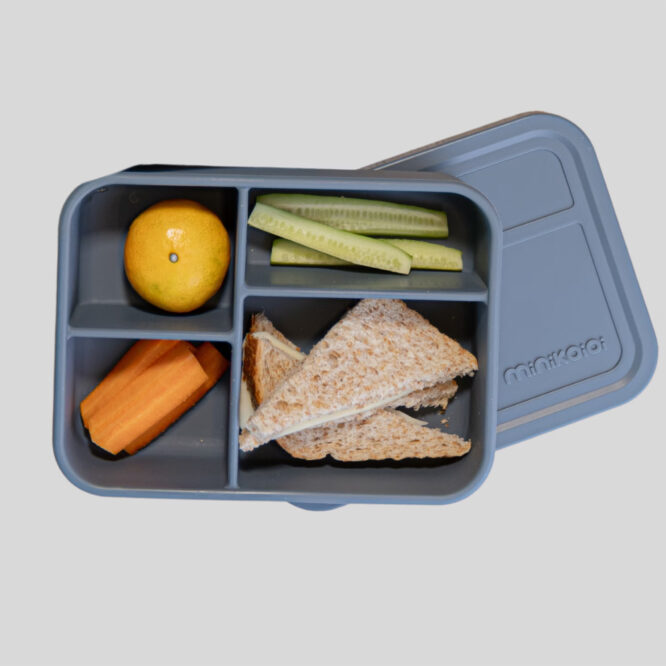 Minikoioi Bento Lunch Box - Deep Blue