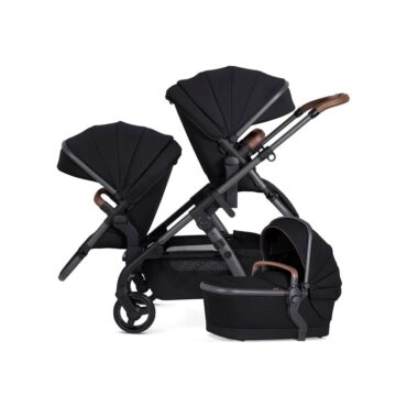 Silver Cross Wave 3 Stroller System - Licorice
