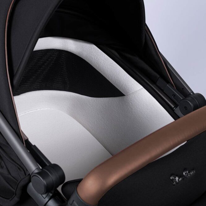 Silver Cross Wave 3 Stroller System - Licorice