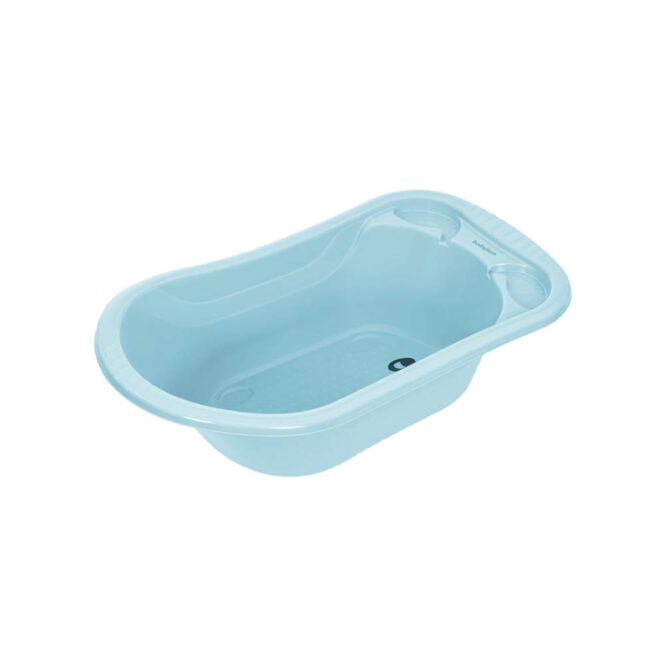 Babyjem Large Baby Bathtub with Drain Plug - Turquoise