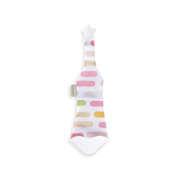 Babyjem Teether Scarf & Tie - Pastel Stripes