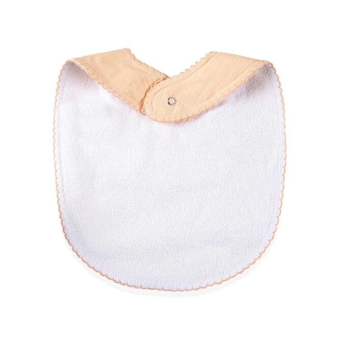 Babyjem Muslin Apron Bib (0m+) Salmon