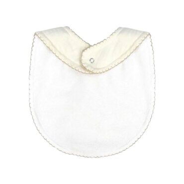 Babyjem Muslin Apron Bib (0m+) Ecru