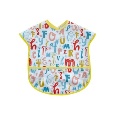Babyjem BLW Sleeveless Apron Bib (6-24m) Letter