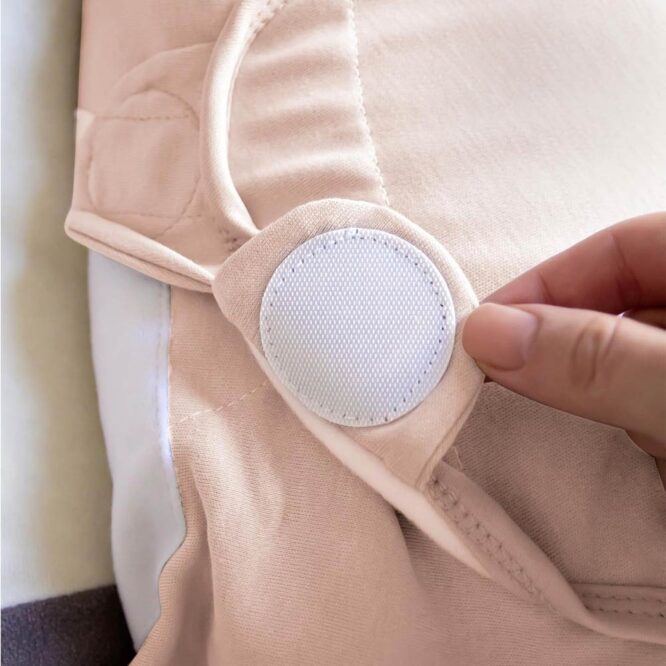 Babyjem Combed Cotton Swaddle (0m+) Salmon