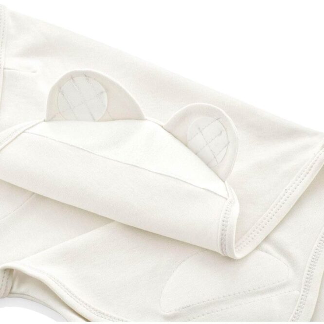 Babyjem Combed Cotton Swaddle (0m+) Ecru