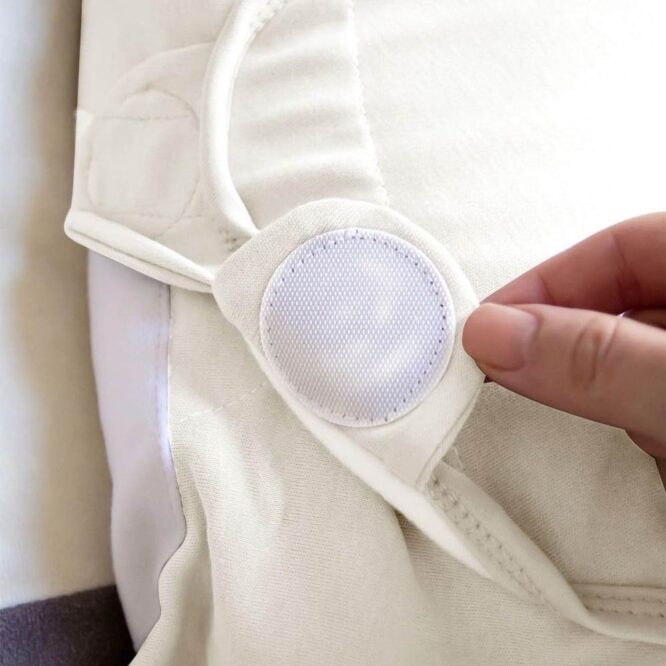 Babyjem Combed Cotton Swaddle (0m+) Ecru