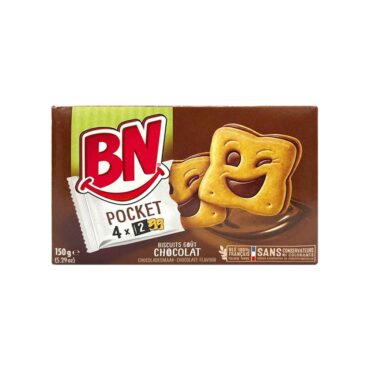 BN Pocket Chocolate Milk Biscuits 150g - 4 Packs