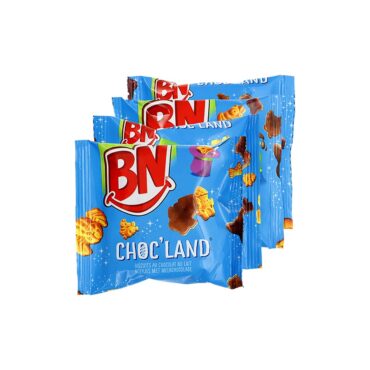BN Choc'land Milk Biscuits 150g - 4 Packs