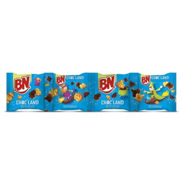 BN Choc'land Milk Biscuits 150g - 4 Packs