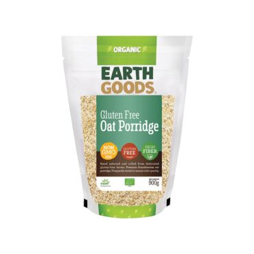 Earth Goods Organic Gluten Free Oat Porridge 900g