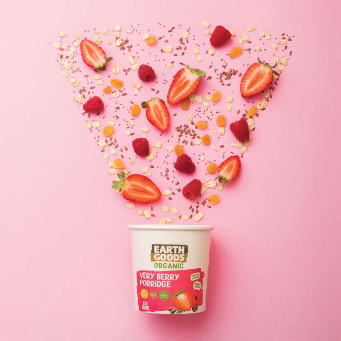 Earth Goods Organic Gluten Free Very Berry Porridge 60g