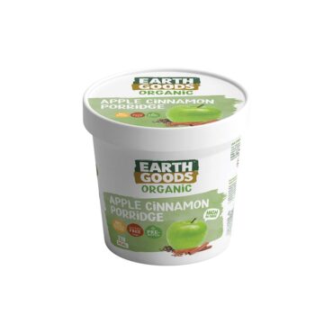 Earth Goods Organic Gluten Free Apple Cinnamon Porridge 60g