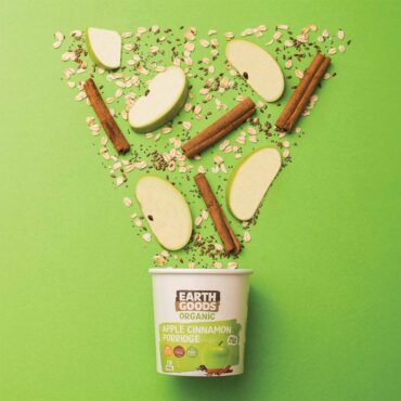 Earth Goods Organic Gluten Free Apple Cinnamon Porridge 60g