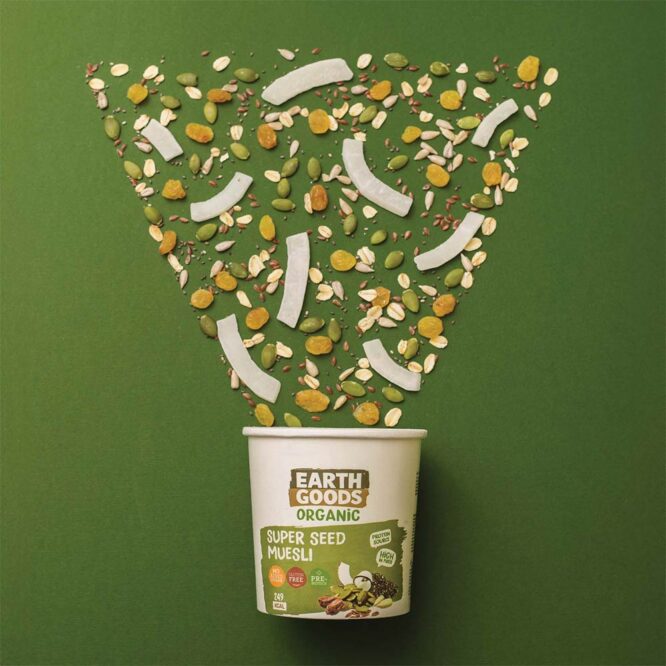 Earth Goods Organic Gluten Free Super Seeds Muesli 60g