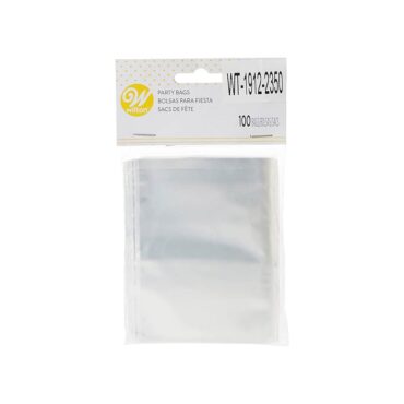 Wilton Clear Treat Bags Pack - 100 Pcs