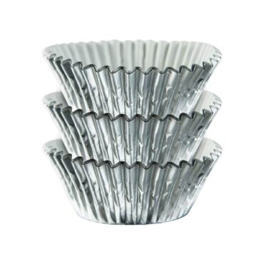 Wilton Silver Foil Standard Baking Cups - 24 Pcs