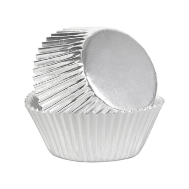 Wilton Silver Foil Standard Baking Cups - 24 Pcs