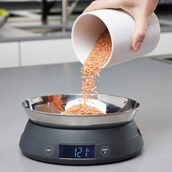 Joseph Joseph 2-in-1 Switch Digital Scale - Gray