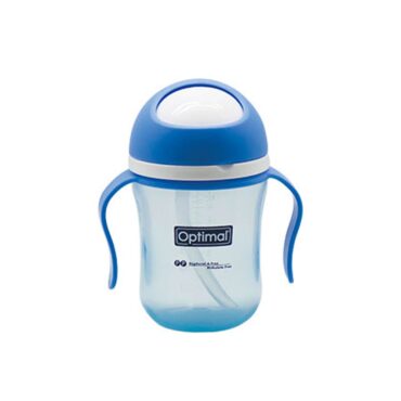 Optimal Non-Spill Training Cup with Handle (12m+) 220ml - Blue
