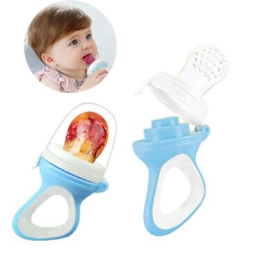 Optimal Baby Food Feeder (4m+) Blue