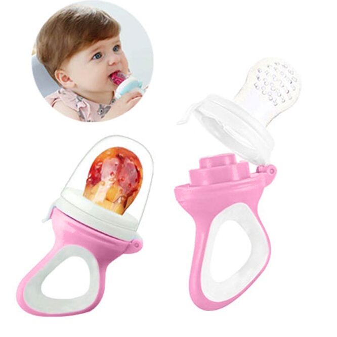 Optimal Baby Food Feeder (4m+) Pink