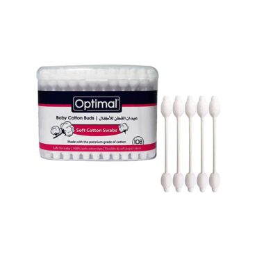Optimal Baby Cotton Buds - 108 Pcs