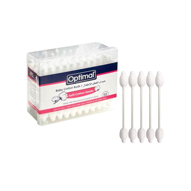Optimal Baby Cotton Buds - 55 Pcs