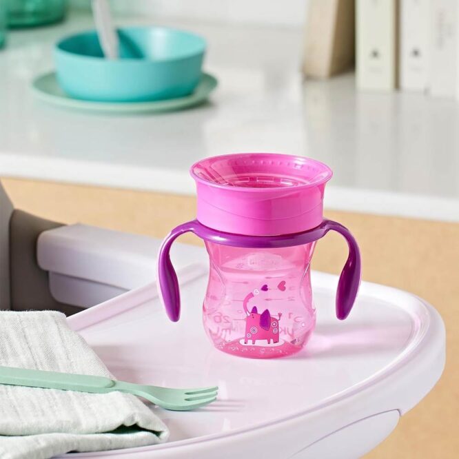 Chicco 2-In-1 Perfect Cup (12m+) 200ml - Girl