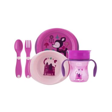 Chicco All You Need Weaning Set (12m+) Girl
