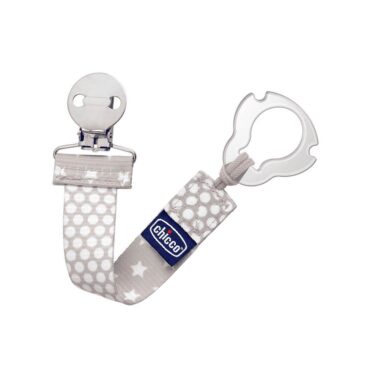 Chicco Fashion Clip Pacifier Holder - Neutral
