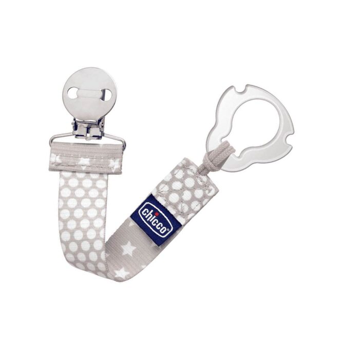 Chicco Fashion Clip Pacifier Holder - Neutral