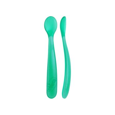 Chicco Softly Spoon (6m+) Boy, 2 Pcs
