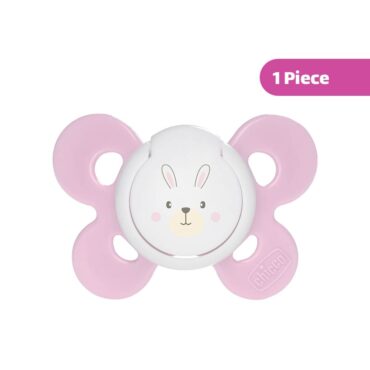 Chicco Physio Comfort Silicone Soother with Case (0-6m) Pink