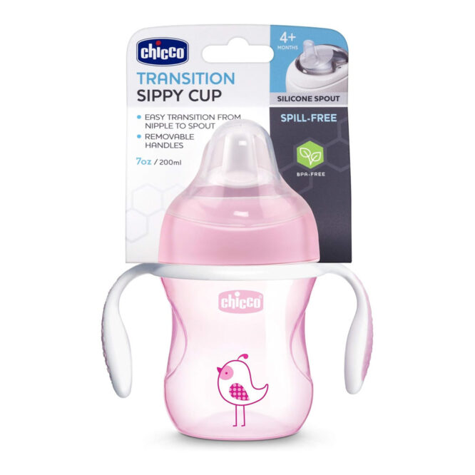 Chicco Transition Cup (4m+) 200ml - Girl