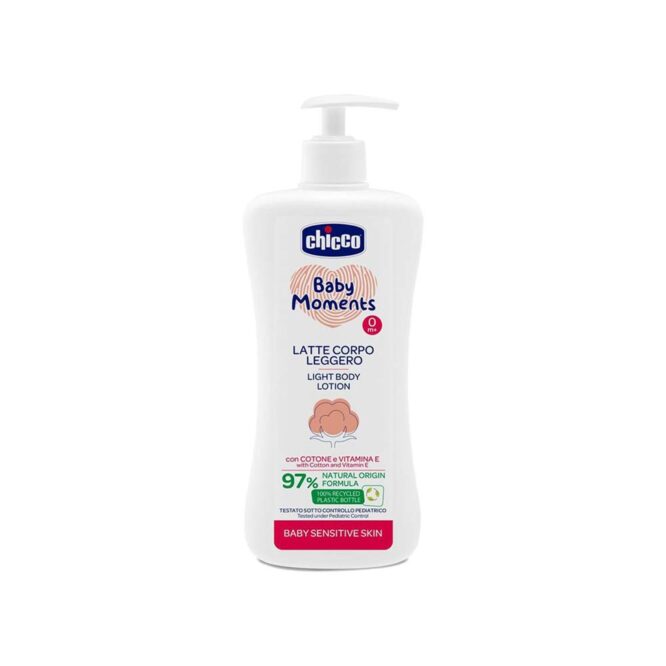 Chicco Baby Moments Light Body Lotion for Sensitive Skin 500ml