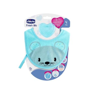 Chicco Fresh Bib Teether (4m+) Boy