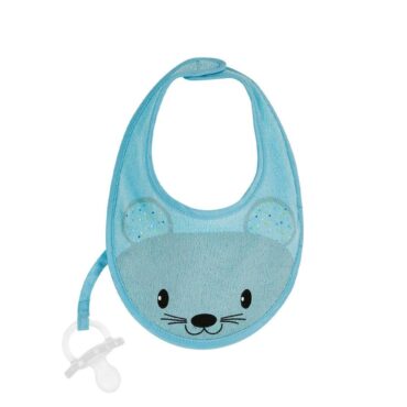 Chicco Fresh Bib Teether (4m+) Boy