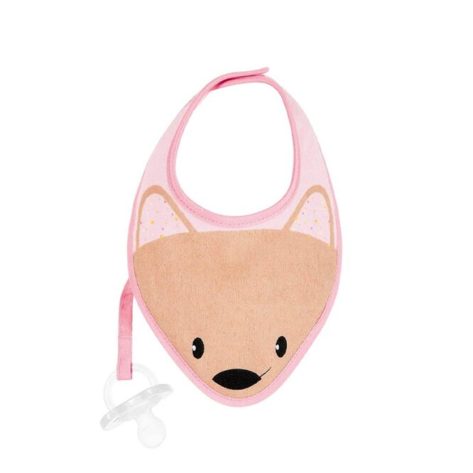 Chicco Fresh Bib Teether (4m+) Girl