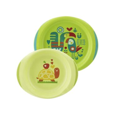 Chicco Baby Dish Set (12m+) Green